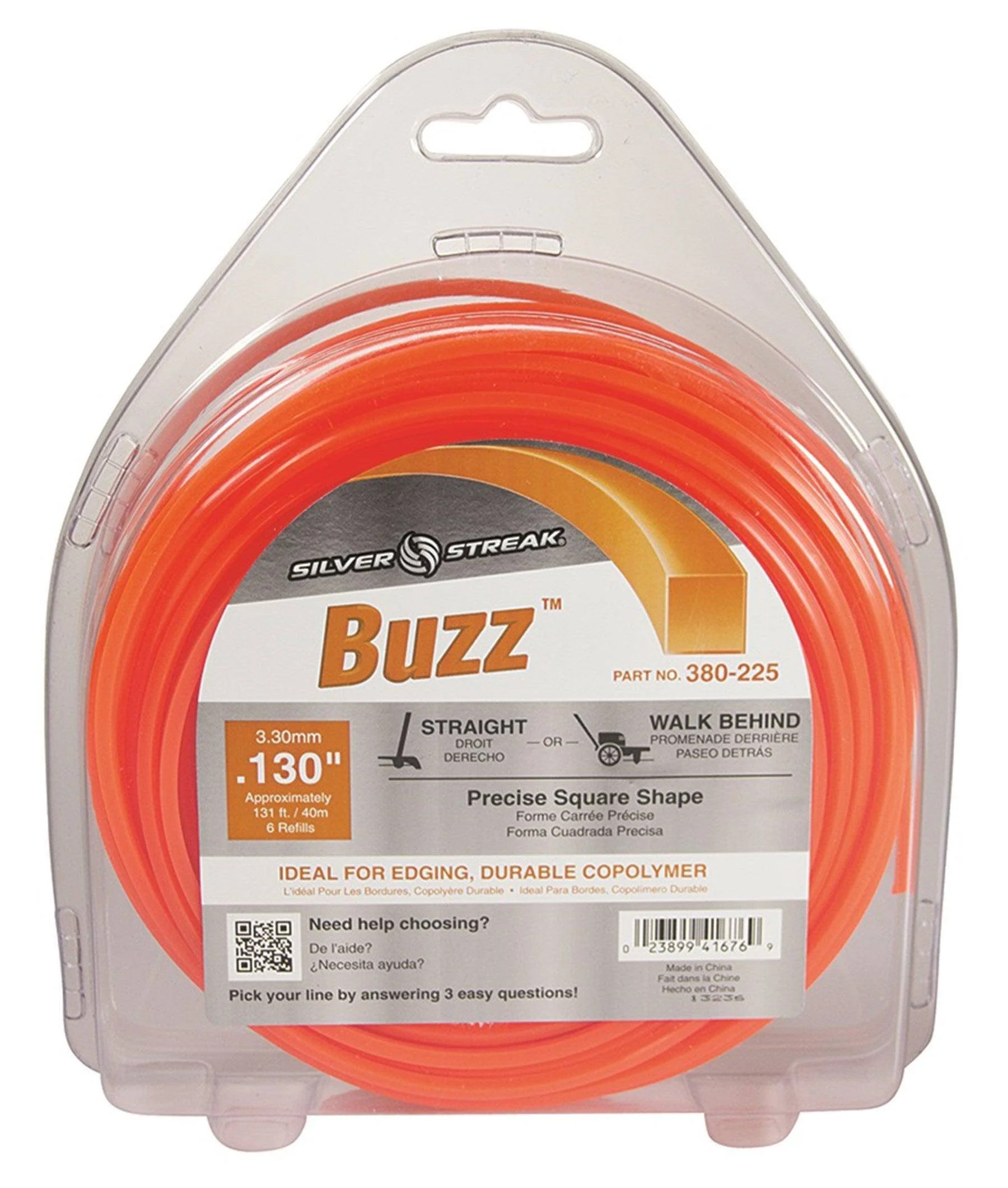 Trimmer Line Buzz .130"(3.3Mm) 1 Lb.