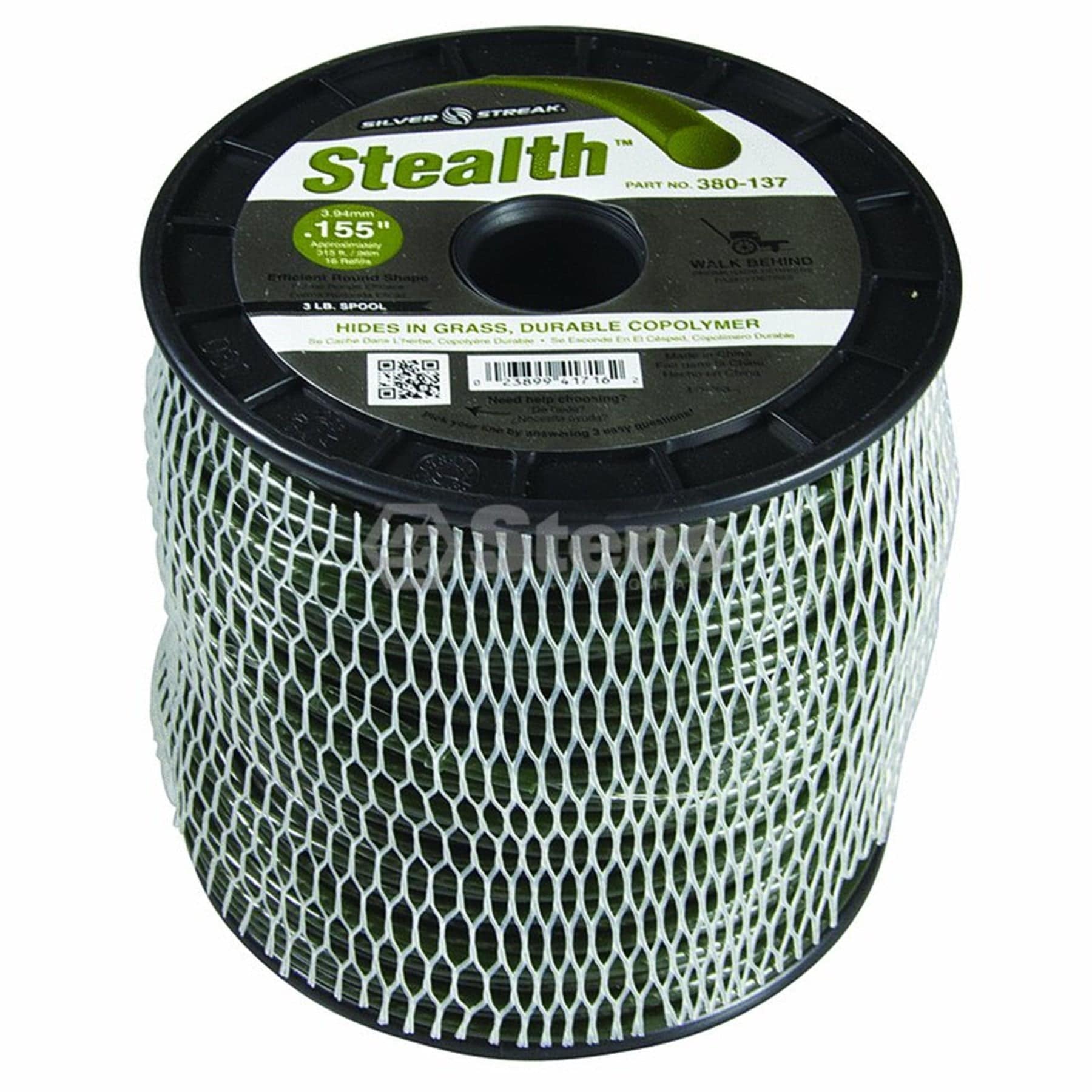 Trimmer Line Stealth .155"(3.9Mm) 3 Lb.
