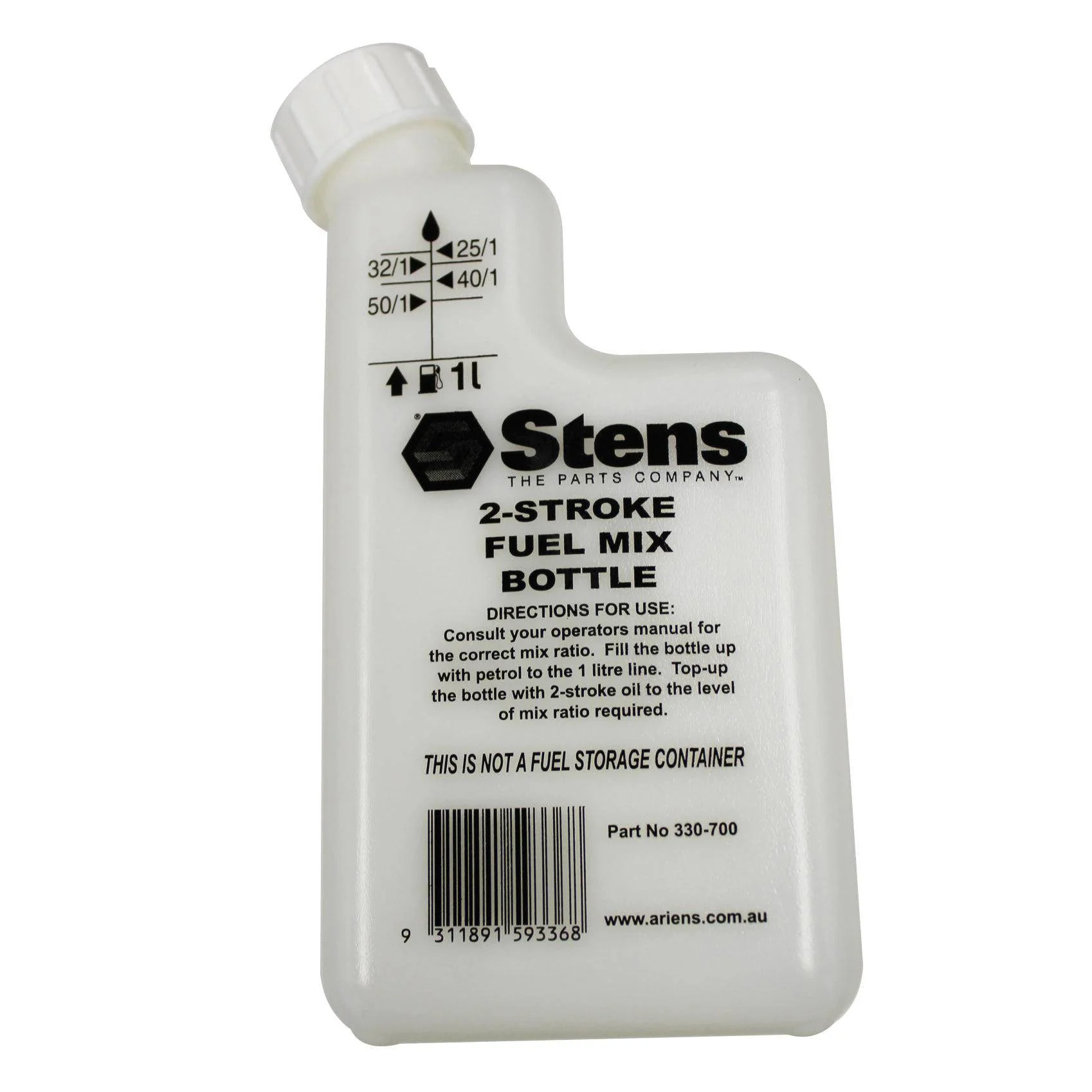 Two Stroke Fuel/Oil Mixing Bottle (1 Litre)