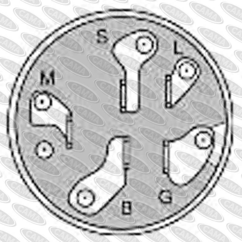 Universal Ignition Switch 5 Terminals - Image 2