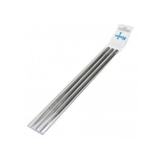 Vallorbe Round Files (4.0Mm) 5/32" - 3 Pack