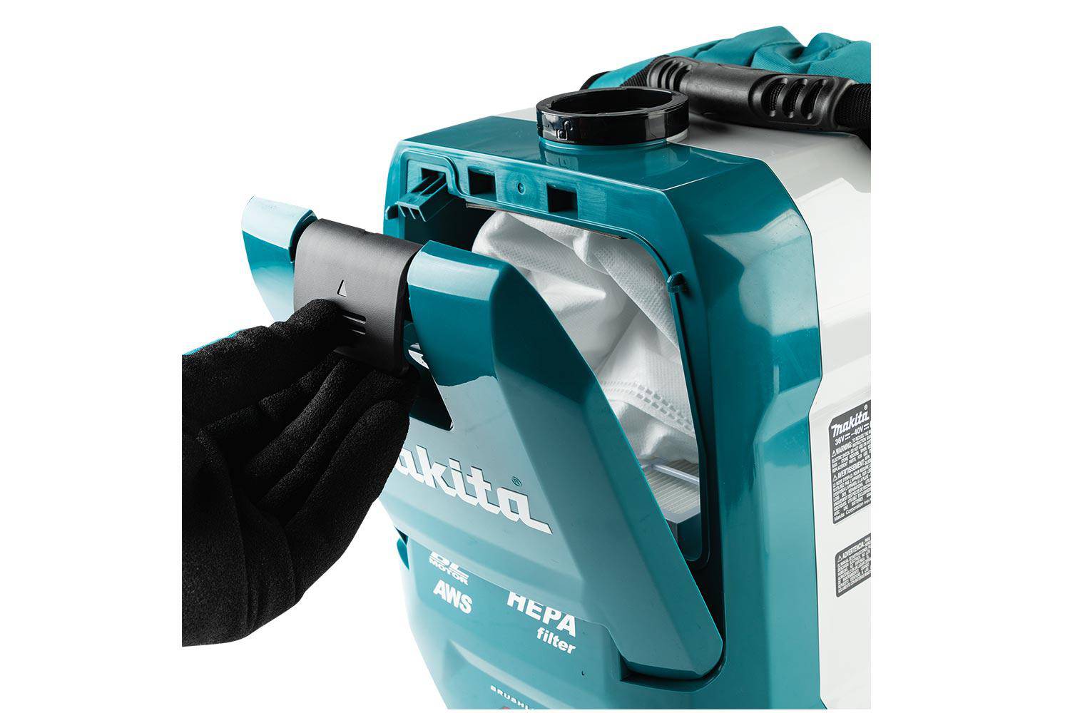 VC009GZ01 40Vmax XGT Brushless AWS Backpack Vacuum - Image 2